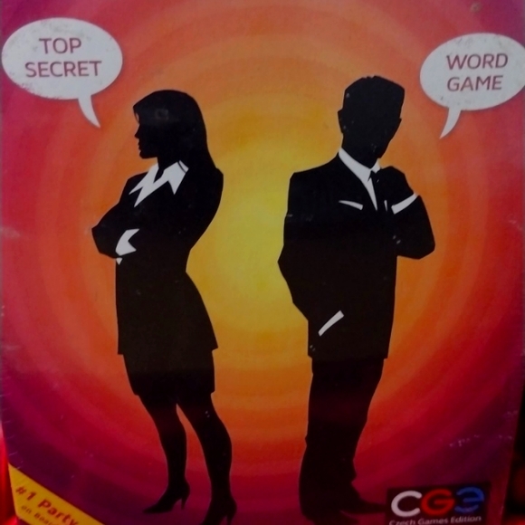 #1 GEEK Boardgame CODENAMES Top Secret Word Game #1 Party Game NWT - Picture 2 of 6